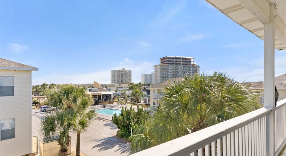 Balcony With Pool View