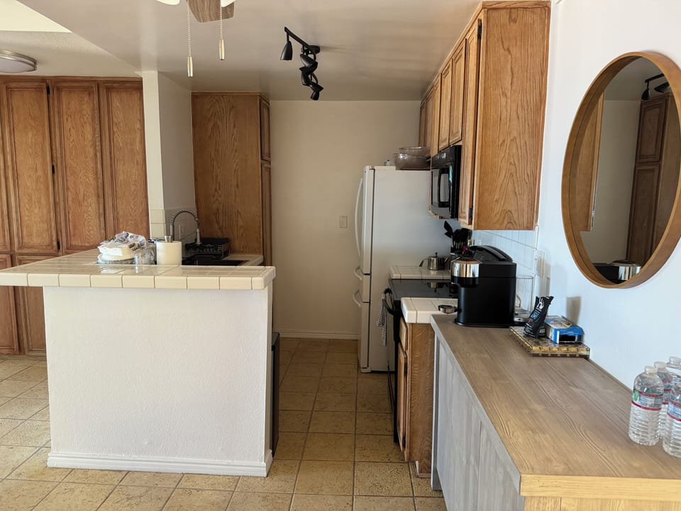 Kitchen and dry bar