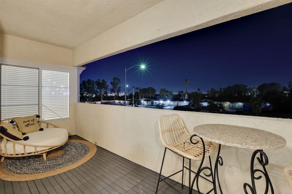 Furnished Balcony | City Views