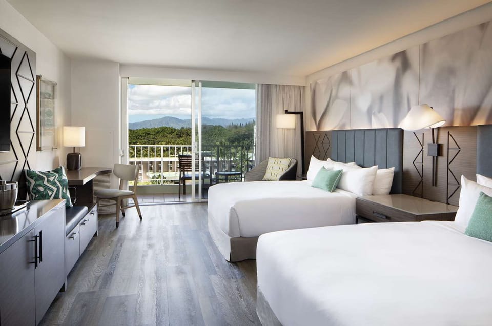 Kick back on the sofa and drift into vacation mode.