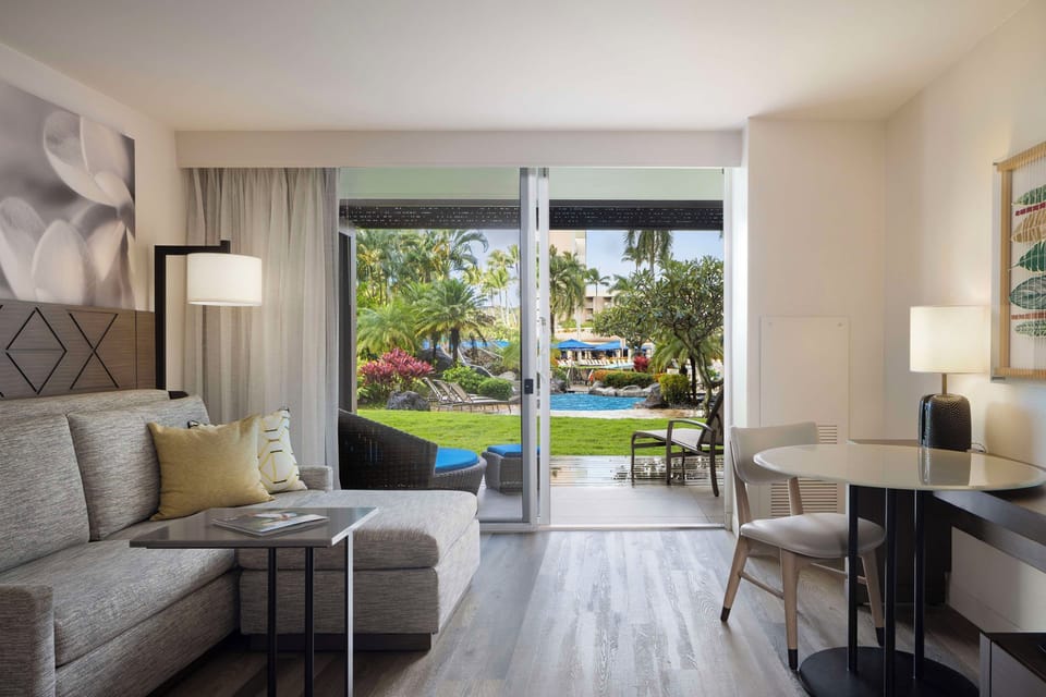 Unwind on the sofa, then wander out to the terrace.