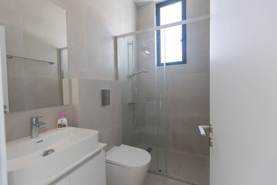 Ground Floor Bathroom with shower and WC