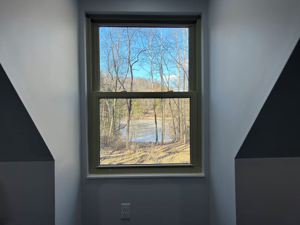 View from 2nd floor dormer, Loft area.