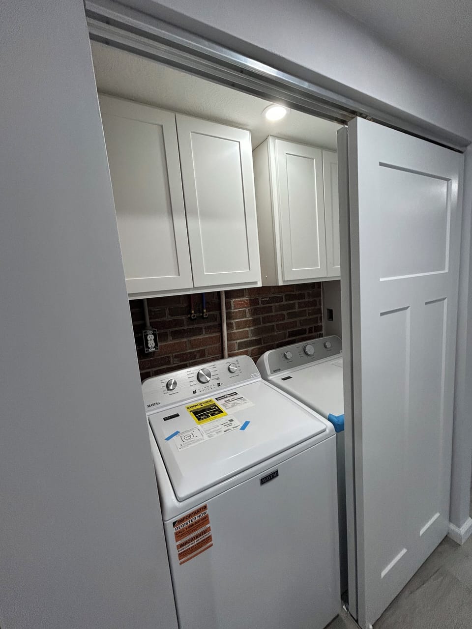 New Washer & Dryer.