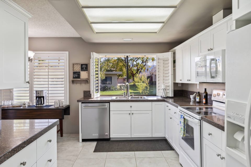 Kitchen with Coffee and Tea Station