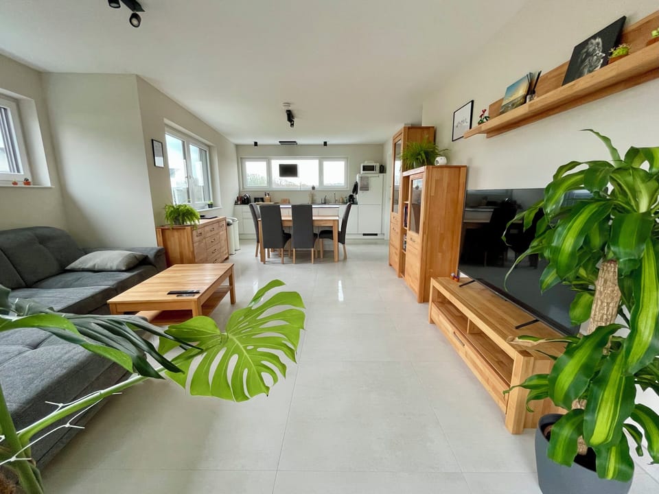 Blick Balkon Richtung Küche