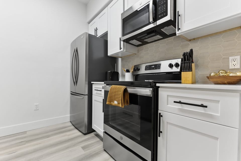 Fully equipped kitchen