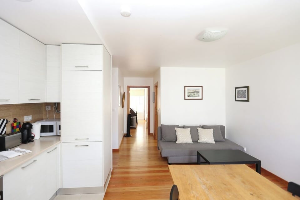 Living Room with sofa-bed