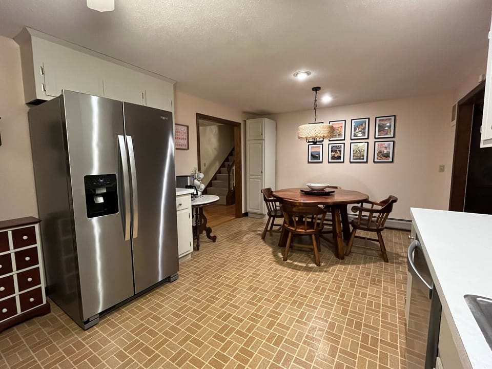 Kitchen into Dining Area