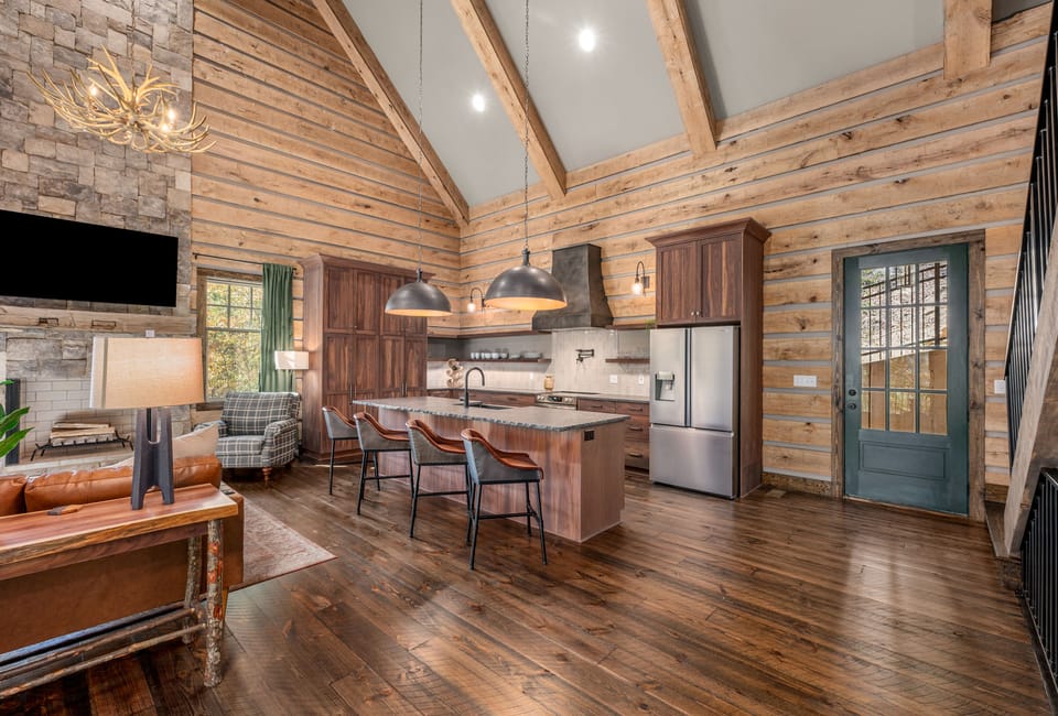 This Ellijay Cabin Rental is ideal for families or a couples getaway