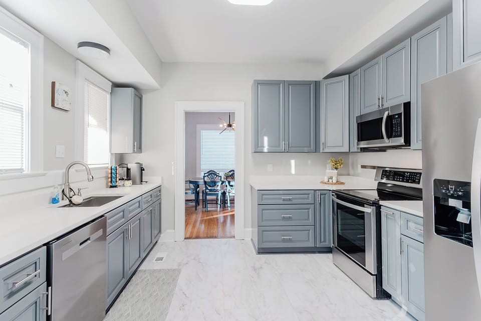 Fully equipped kitchen