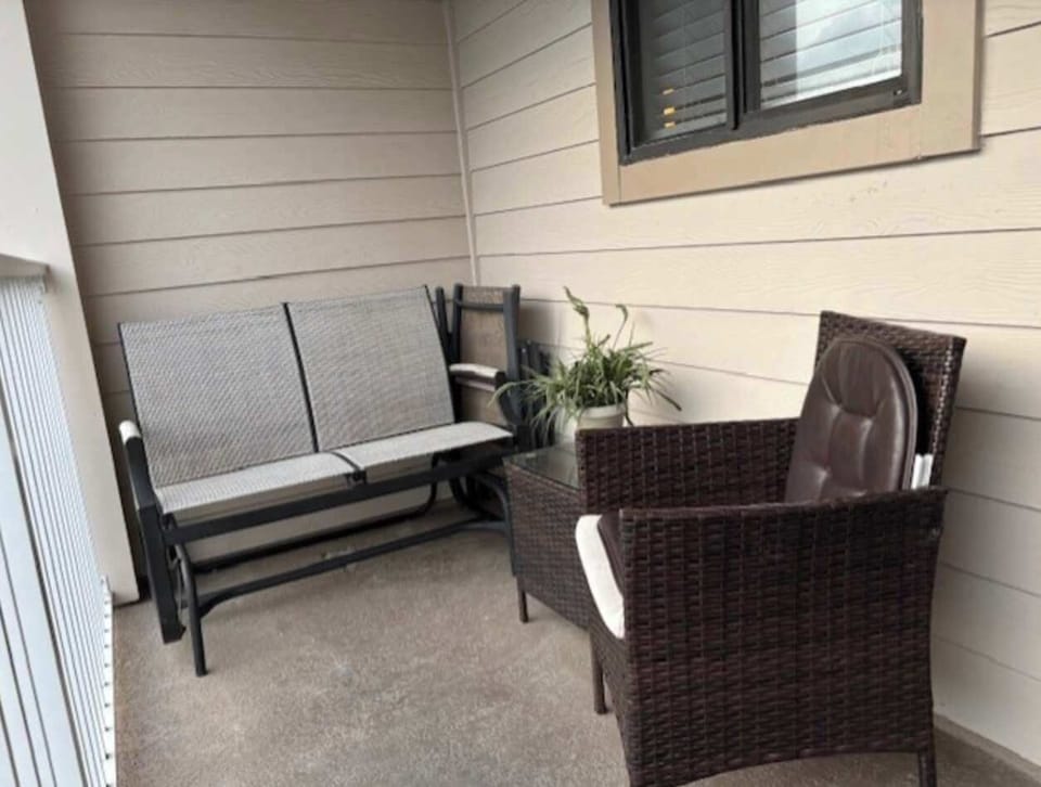 Private balcony