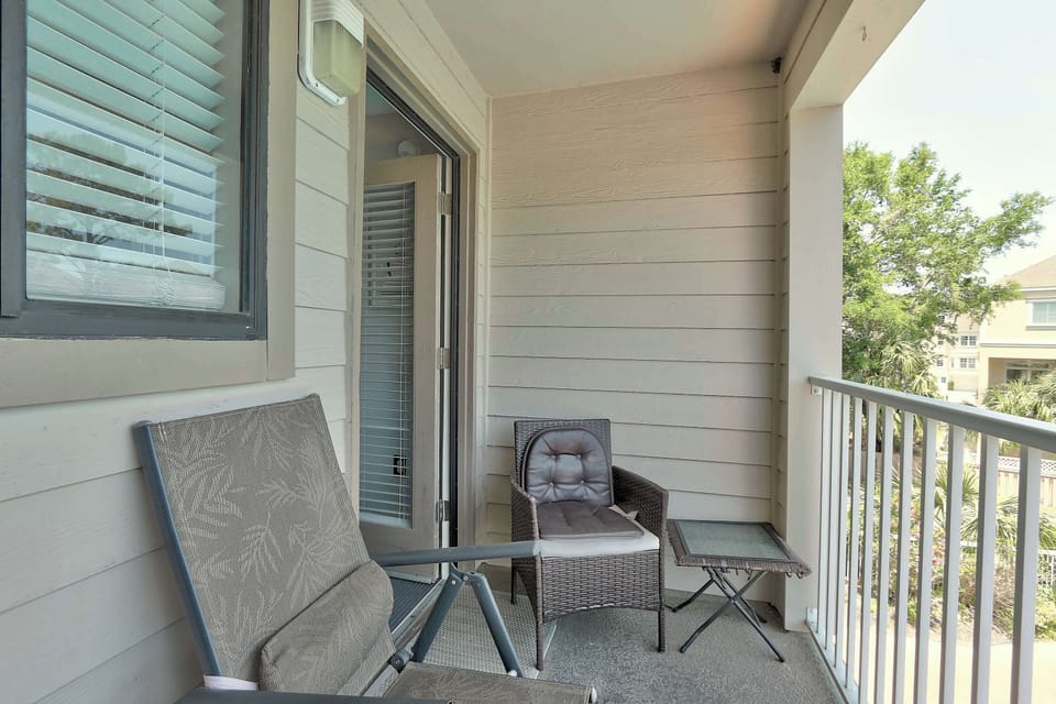 Private balcony