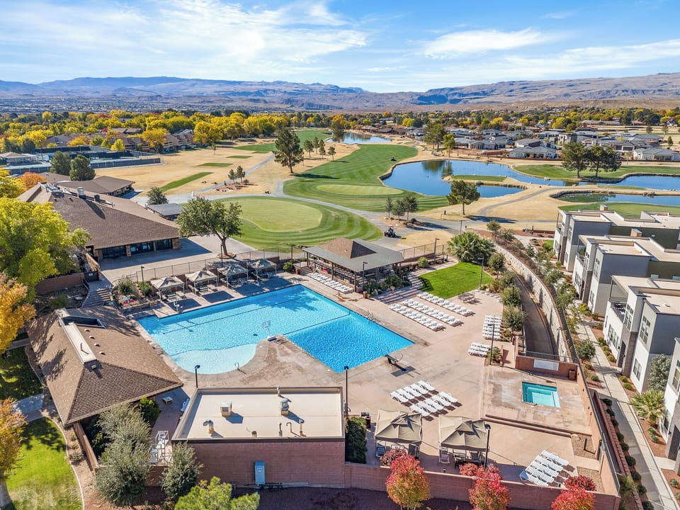 Bloomington Villas Community Pool + Golf Course