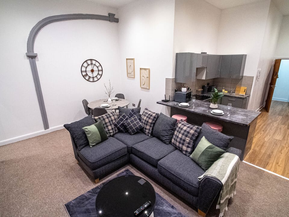 Unwind in this inviting lounge