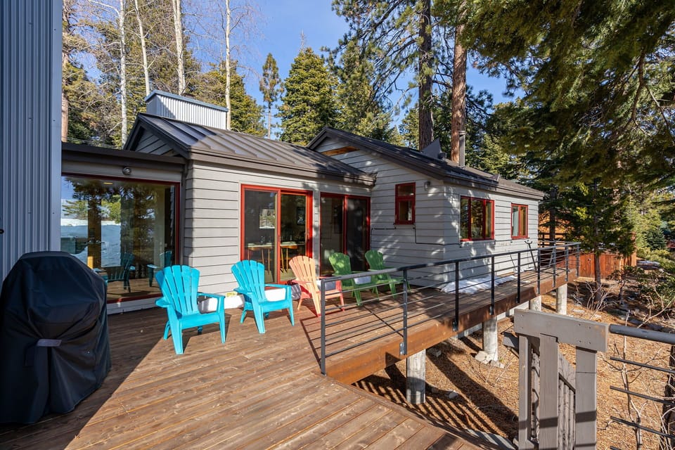 Tahoe Skyline Sunny Deck