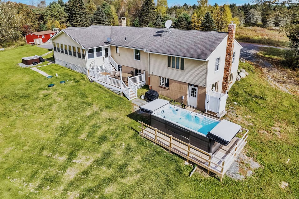 Swim Spa at first house