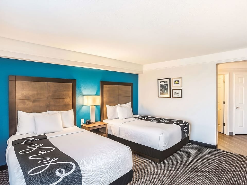Stretch out with two plush beds and bright, airy space.