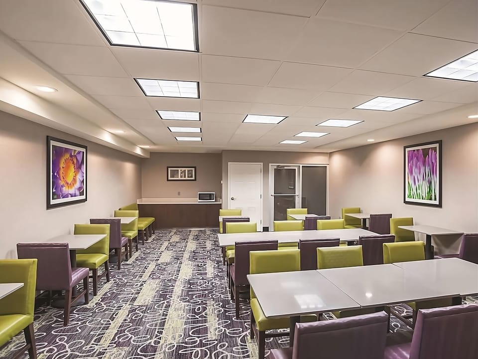 Unwind in a bright lounge with plenty of seating