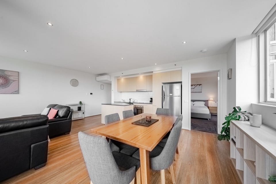 Living Area/Kitchen/Dining Area