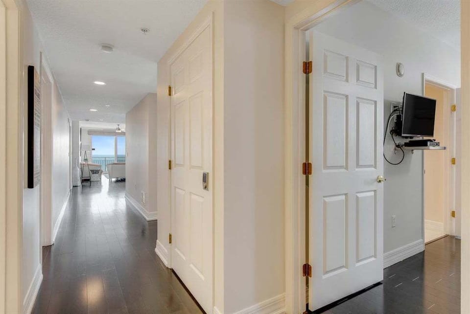 Foyer view into the home