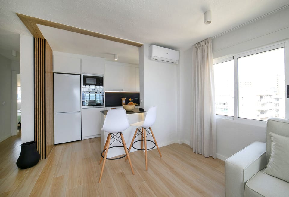 Mar II Building Lounge in Calpe near La Fossa Beach