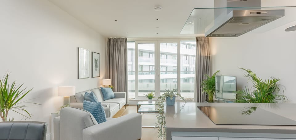 The apartment has small details that create a sense of homeliness