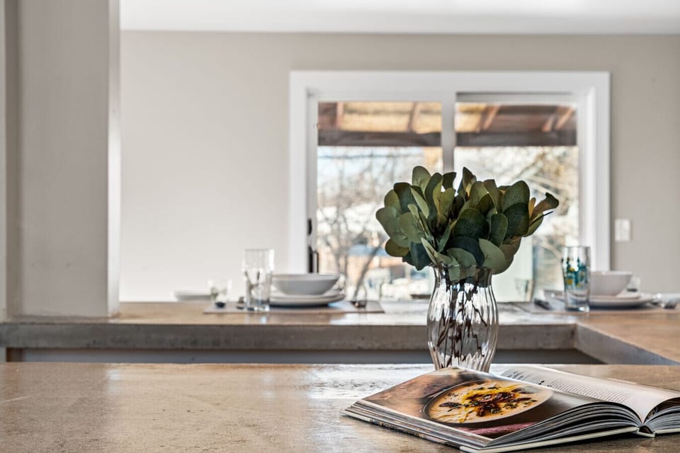 Cookbooks provided to find the perfect meal to cook for your group!