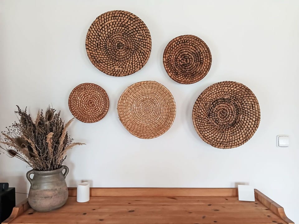 Natural Material, Basket, Dishware, Wicker