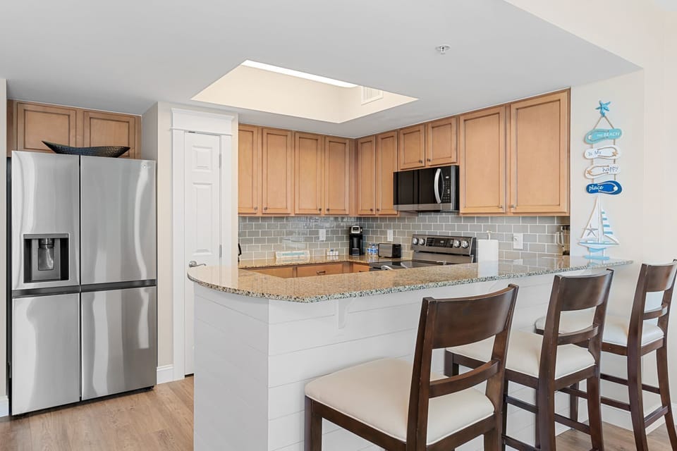 Our Beautiful Kitchen is ready for you to cook your best meals!