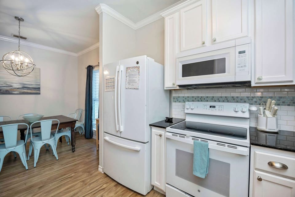 Whip up your favorite meals in the full kitchen 