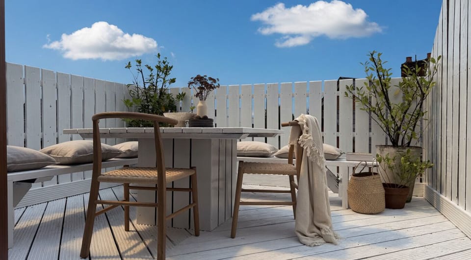 Rooftop terrace