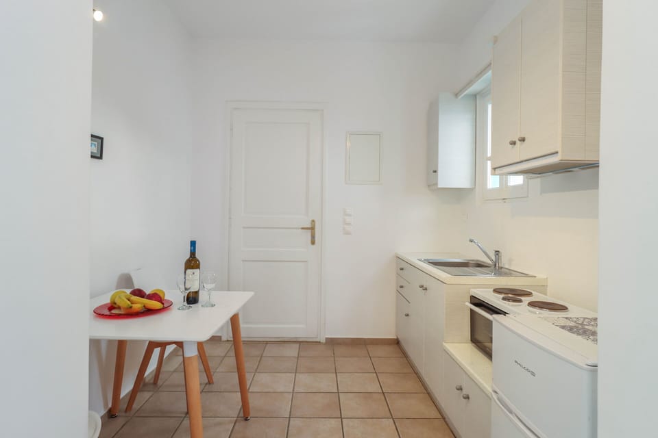 A fully equipped kitchen for culinary creations.