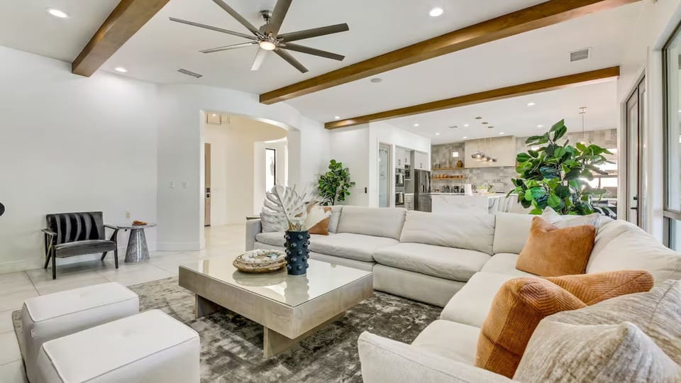 Open Concept Living room and Kitchen