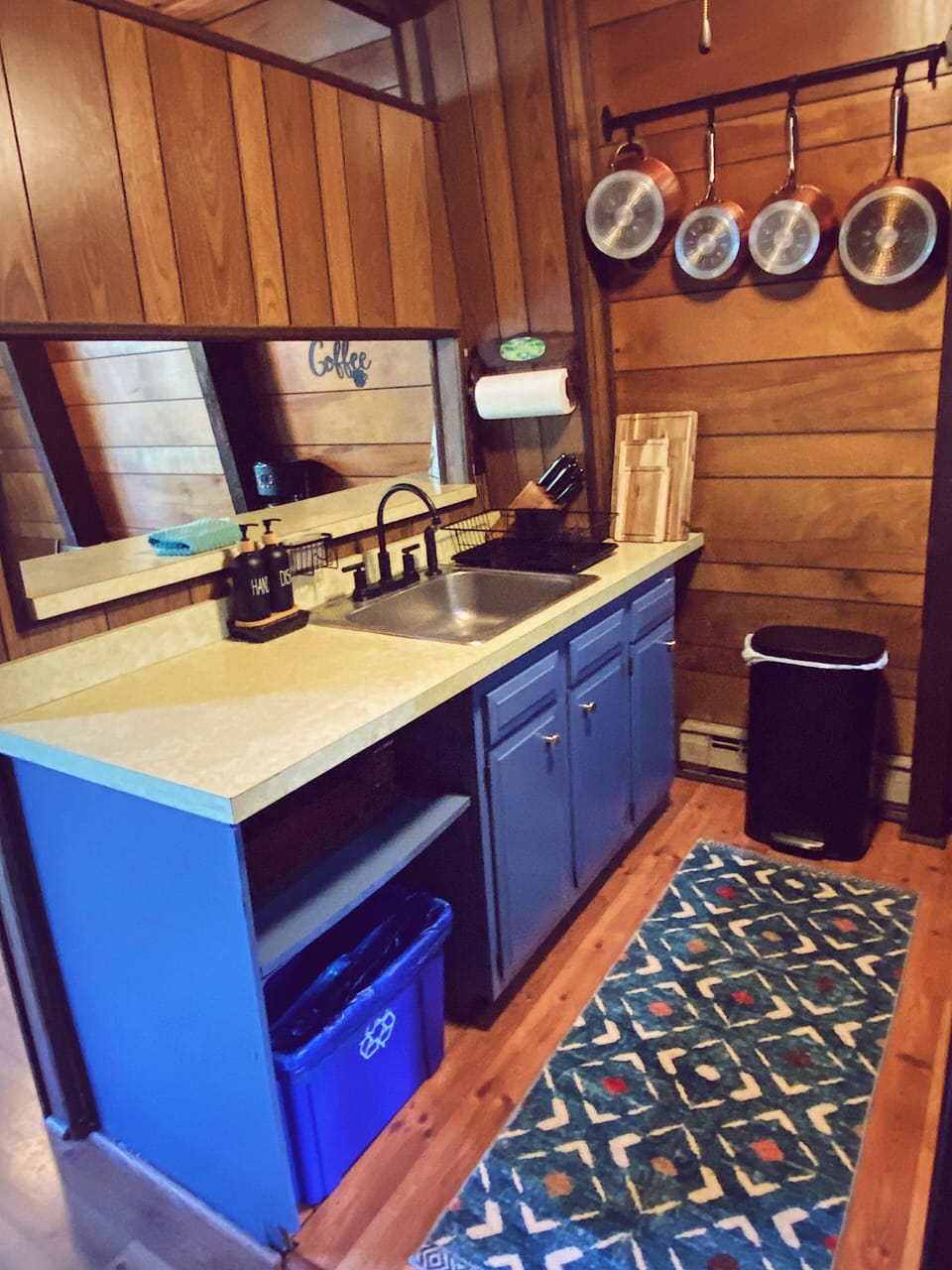 Kitchen with new appliances + cookware