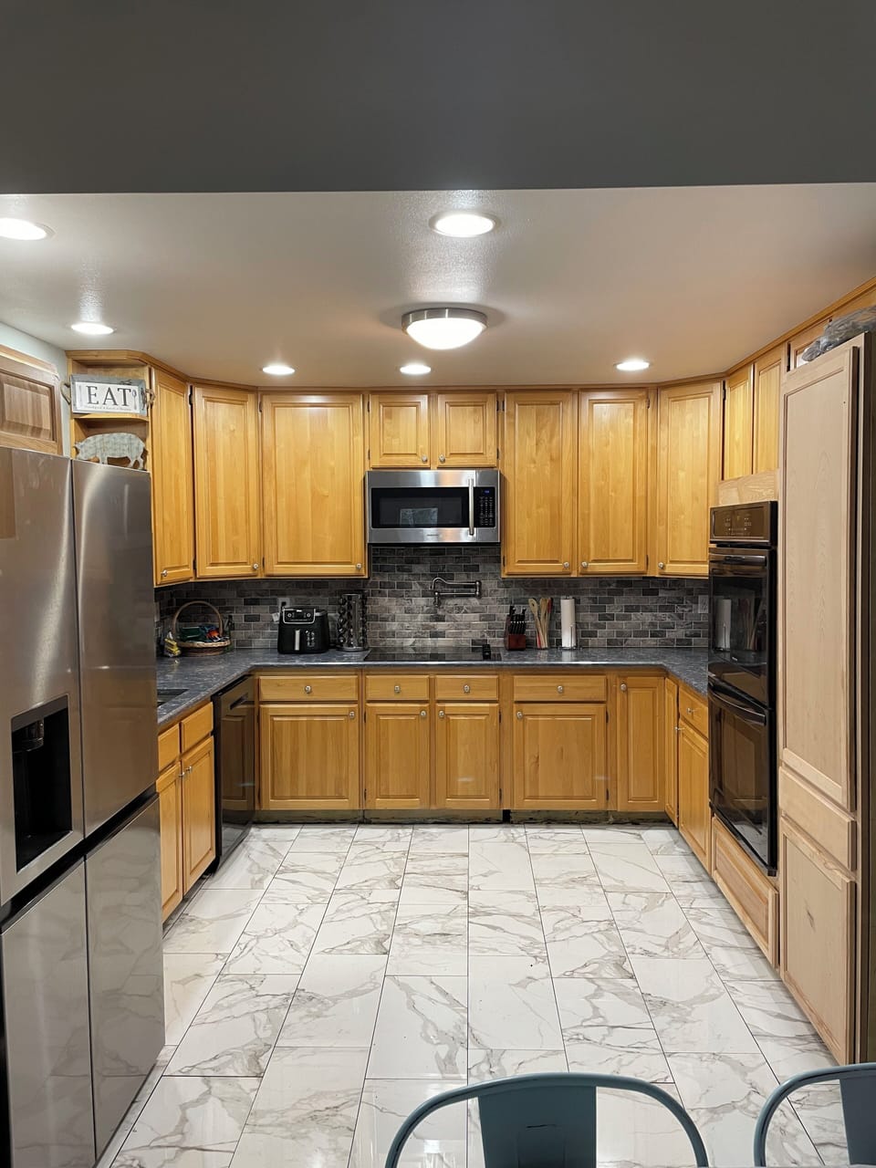 Kitchen featuring fullsize fridge, microwave, dishwasher& double oven- 1st floor