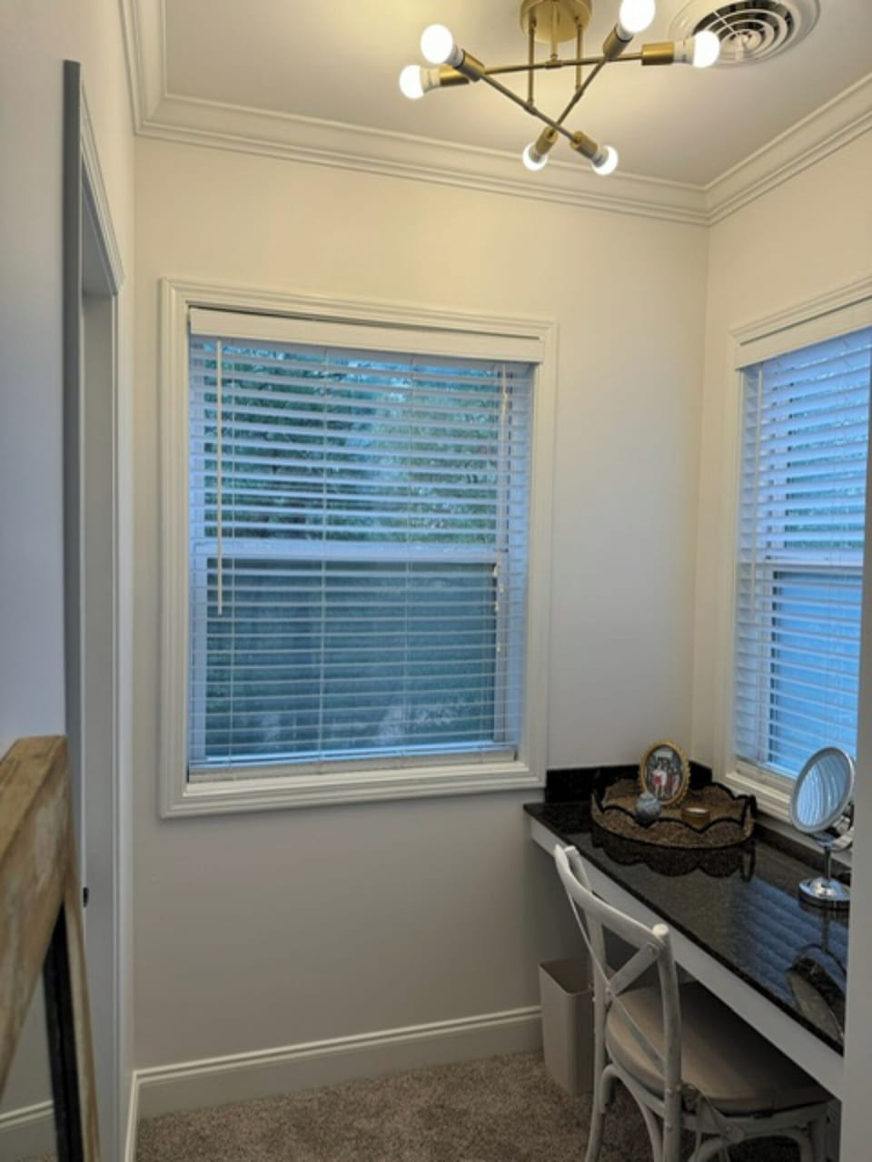 Each bedroom has a dressing area/desk