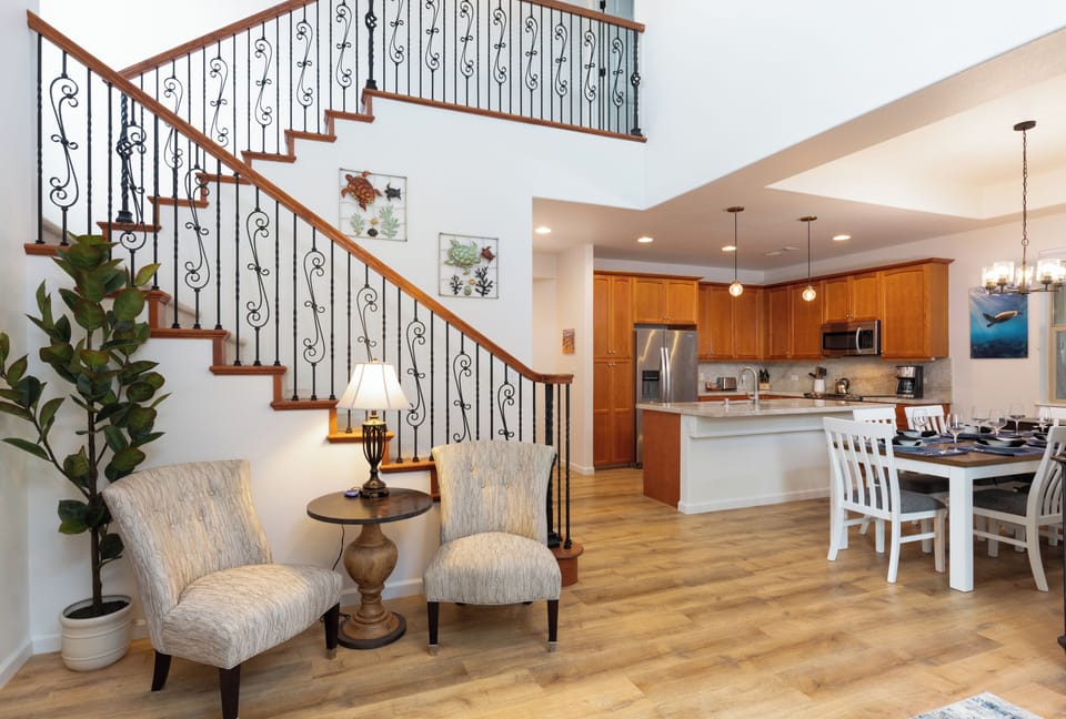 Newly updated with hardwoods throughout