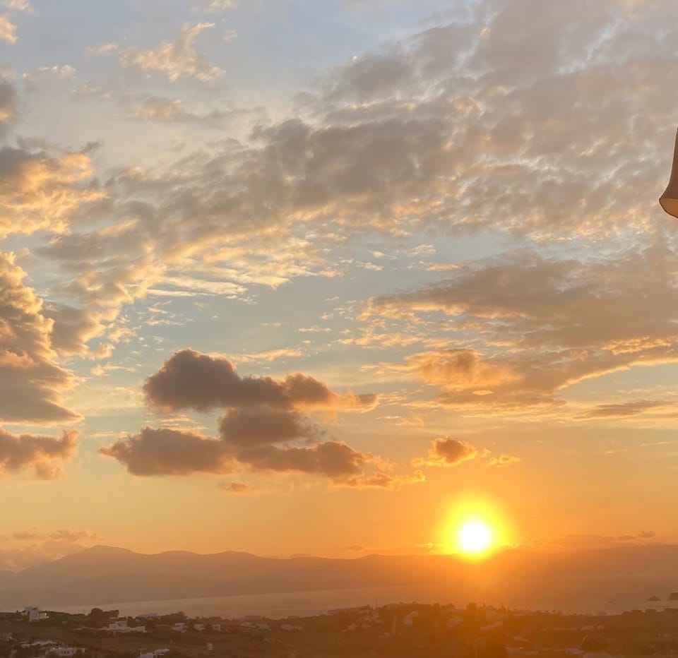 The sunrise each morning is an awesome experience 