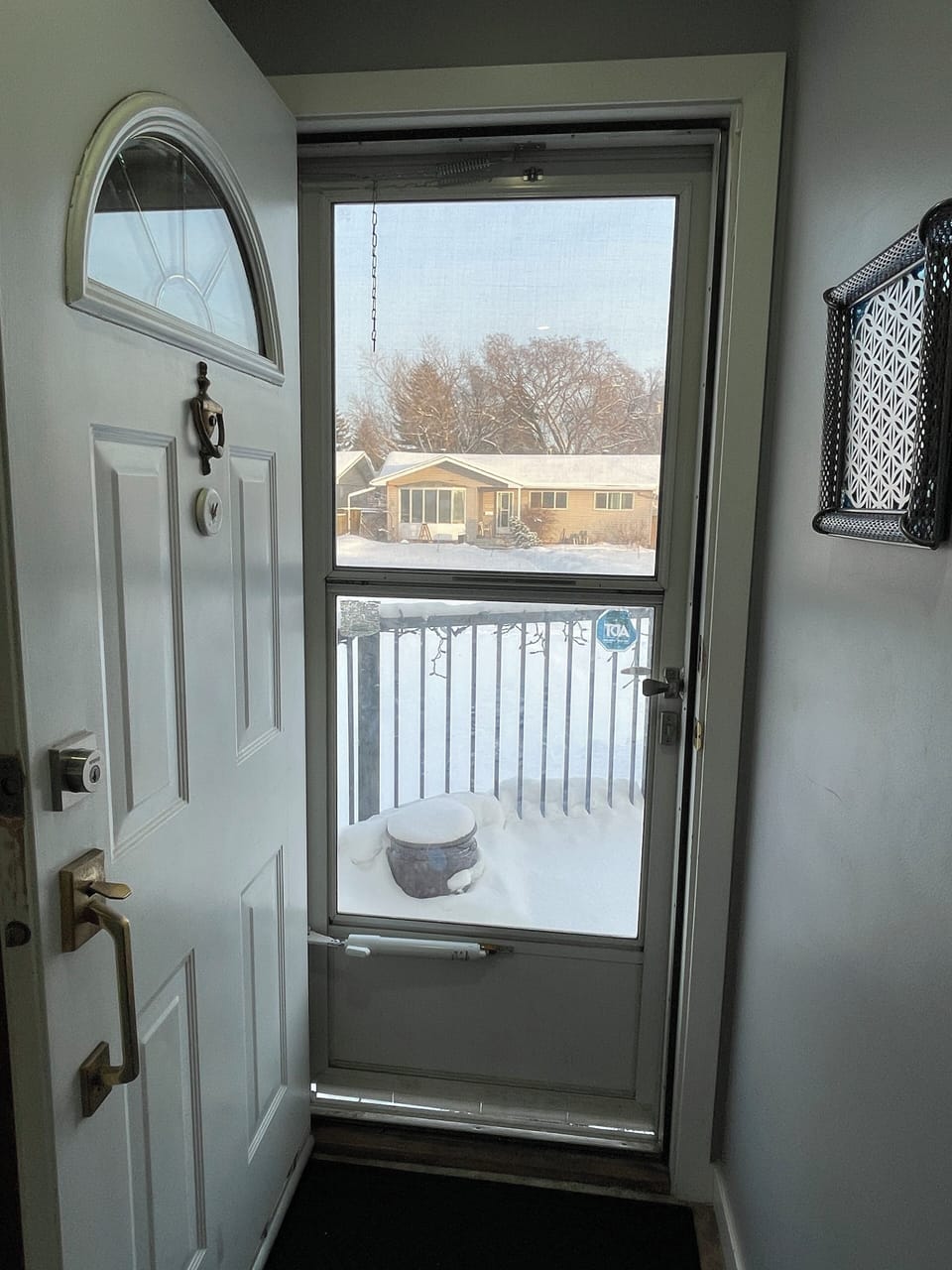 Front main door