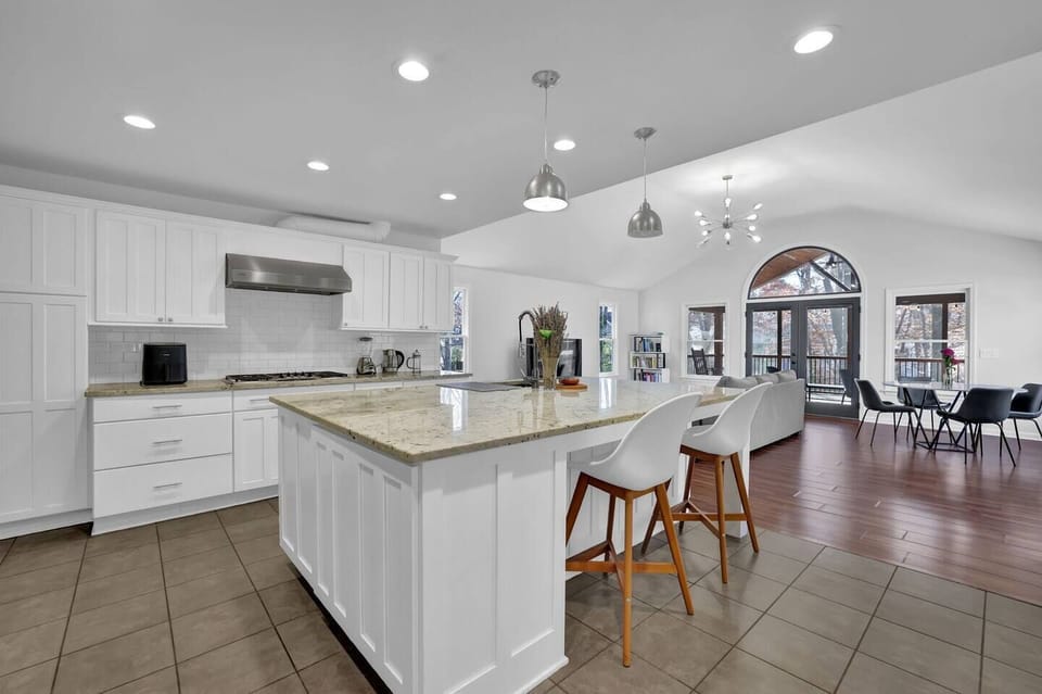 Modern appliances and plenty of space to create delicious meals.