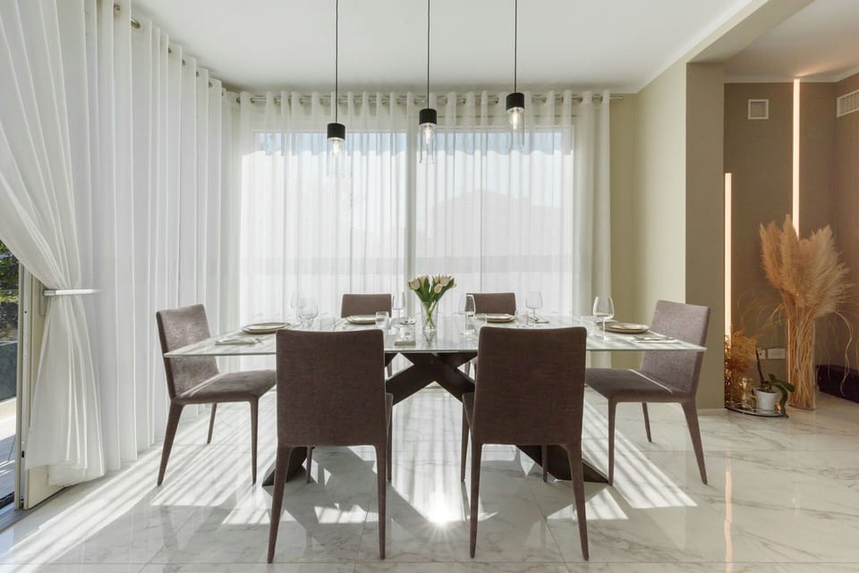 Furniture, Interior Design, Table, Chair, Flooring, Dining Room, Kitchen & Dining Room Table, Wood, Floor, Textile