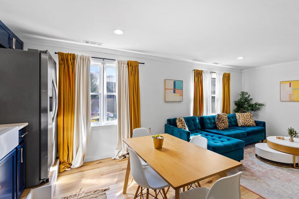 Enjoy a spacious floor plan for easy socializing from the kitchen, coffee bar and living room
