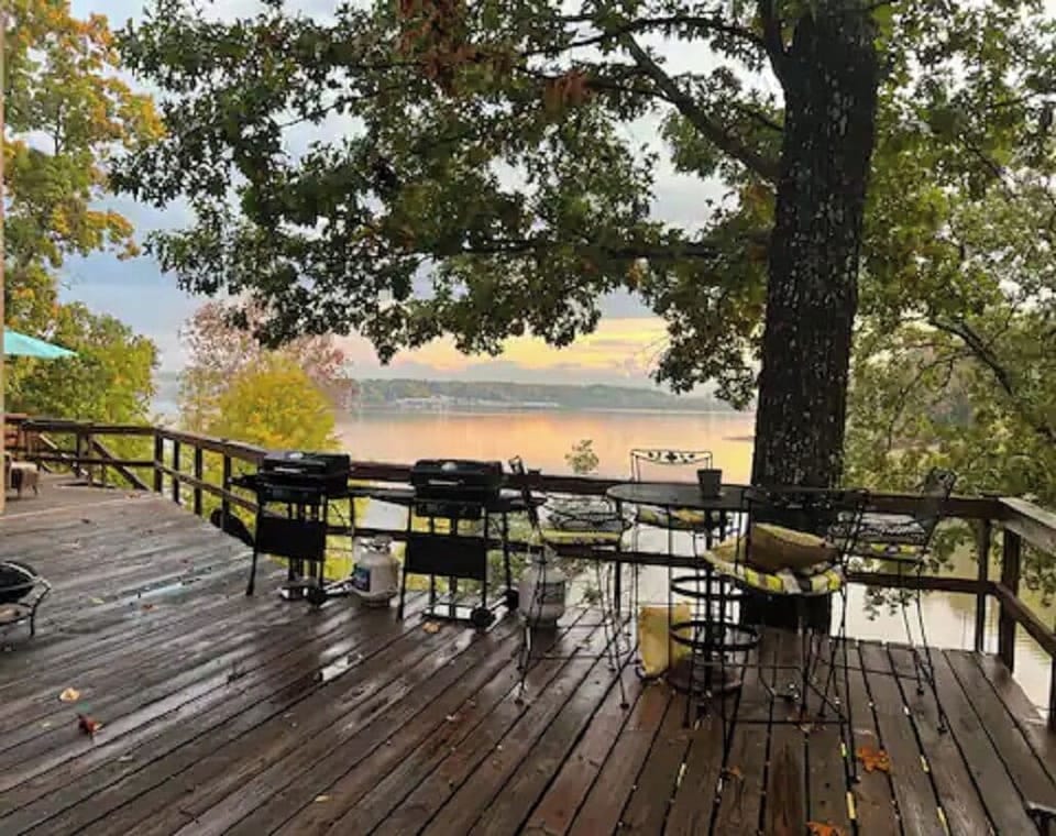 view from the balcony