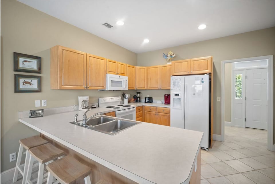 Kitchen with Bar Seating