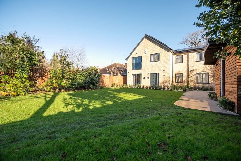 Rear of Property