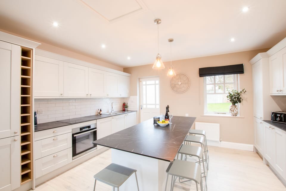 Open plan kitchen 