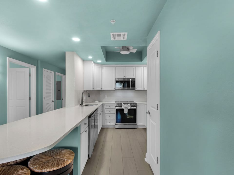 Kitchen with Bar Seating