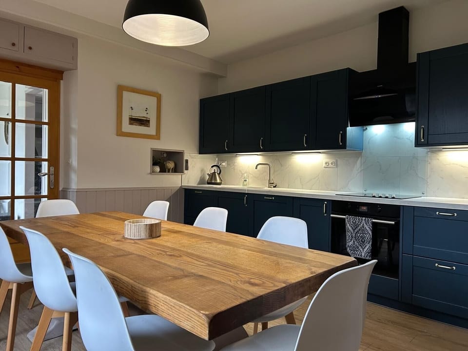 Kitchen and dining room