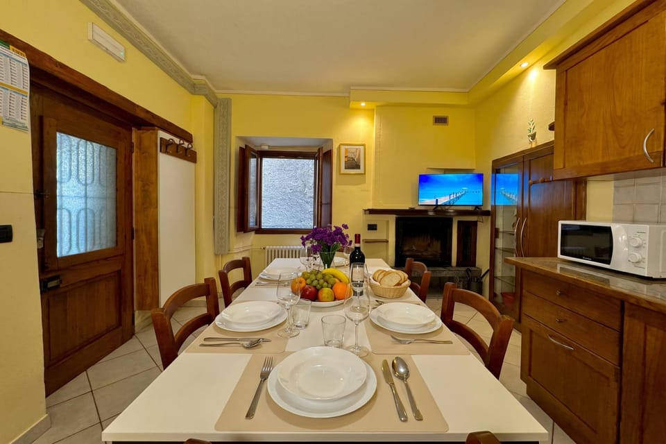Kitchen and dining area